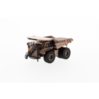 Diecast Masters 1/125 797F Mining Truck Copper Finish Elite Edition Diecast Model