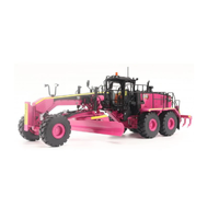 Diecast Masters 1/50 Limited Edition Pink Caterpillar 18M3 Motor Grader Metal Diecast Model