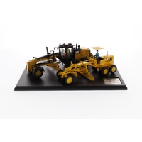 Diecast Masters 1/50 Caterpillar No. 12 Motor Grader & 12M3 Motor Grader Diecast Model