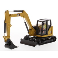 Diecast Masters 1/50 Caterpillar 308E2 Next Gen Mini Hydraulic Excavator Diecast Model