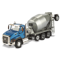 Diecast Masters 1/50 Caterpillar CT660 Day Cab Tractor with Metal Cement Mixer Diecast Model