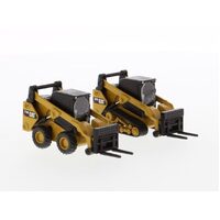 Diecast Masters 1/64 CAT 272D2 Skid Loader and Compact Track Loader