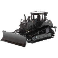 Diecast Masters Caterpillar 1/50 D6 XE LGP Track-Type Tractor Black/Grey wih VPAT Blade Diecast Model