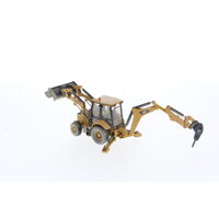 Diecast Masters 1/50 Cat 420F2 Backhoe Loader Weathered Series