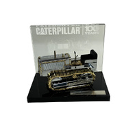 Diecast Masters 1/16 CAT Twenty Tractor 100th Anniversary Chrome/Gold Diecast Model
