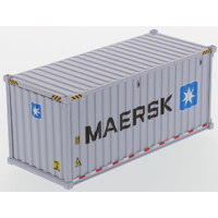 Diecast Masters 1/50 20' Dry goods sea container Maersk Grey Diecast Model