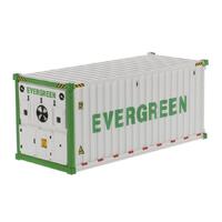 Diecast Masters 1/50 20' Refrigerated sea container Evergreen Green Diecast Model