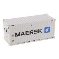 Diecast Masters 1/50 20' Refrigerated sea container Maersk White Diecast Model