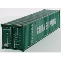 Diecast Masters 1/50 40' Dry sea container China Shipping Green Diecast Model