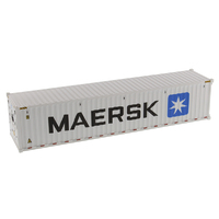 Diecast Masters 1/50 40' Refrigerated sea container Maersk White Diecast Model