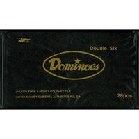 Dominoes D6 Colour Vinyl Case set of 28 Double 6
