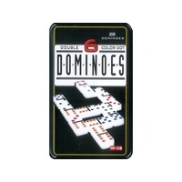 DOMINOES D6 IN TIN