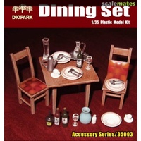 Diopark DP35003 1/35 Dining Set Plastic Model Kit