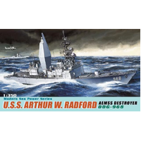 Dragon 1/350 U.S.S. Arthur W Radford AEMSS Destroyer Plastic Model Kit [1018]
