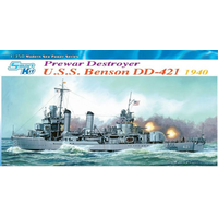 Dragon 1/350 USS Benson Plastic Model Kit 1034