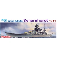 Dragon 1/350 German Battleship Scharnhorst 1941 - Smart Kit Plastic Model Kit