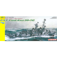 Dragon 1/350 USS FRANK KNOX DD-742 GEARING CLASS DESTROYER [1045]