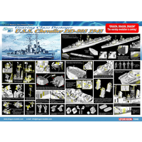 Dragon 1/350 U.S.S. Chevalier DD-805 1945 [1046]