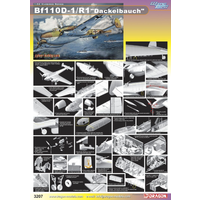 Dragon 1/32 BF110D Messerschmitt Plastic Model Kit DR3207