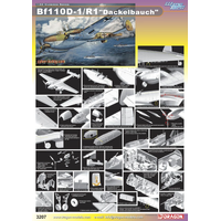 Dragon 1/32 BF110D Messerschmitt Plastic Model Kit DR3207