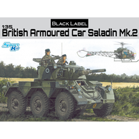 Dragon 1/35 British Armored Car Saladin Mk.2 Plastic Model Kit DR3554