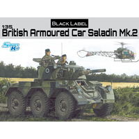 Dragon 1/35 British Armored Car Saladin Mk.2 Plastic Model Kit DR3554