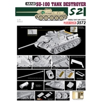 Dragon 1/35 Egyptian Army SU-100 Tank Destroyer Plastic Model Kit DR3572