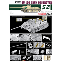 Dragon 1/35 Egyptian Army SU-100 Tank Destroyer Plastic Model Kit DR3572