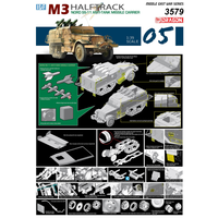 Dragon 1/35 IDF M3 Halftrack Nord SS.11 Anti-Tank Missile Plastic Model Kit DR3579