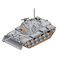 Dragon 1/35 IDF M60 w/ Dozer Blade Plastic Model Kit DR3562