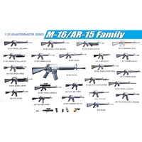 Dragon 1/35 M-16/AR-15 Family Plastic Model Kit