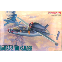 Dragon 1/72 Heinkel He162A-2 Volksjager Plastic Model Kit DR5001