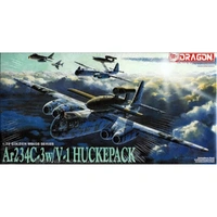 Dragon 1/72 Ar234C-3w/V-1 Huckepack Plastic Model Kit
