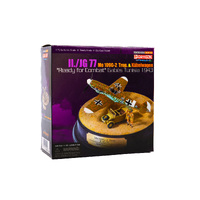 Dragon Wings 1/72 Me109G-2 Tropical + Kubelwagen Tunisia 1943  Diecast Aircraft Preowned A1 Condition
