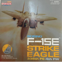 Dragon Wings 1/72 F-15E Strike Eagle Diecast Aircraft Pre-owned A1 Condition