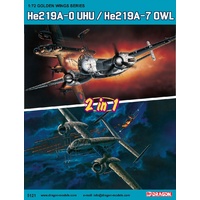 Dragon 1/72 He219A-0 / A-7 (2 In 1) Plastic Model Kit DR5121