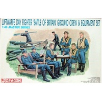 Dragon 1/48 Luftwaffe day fighter "Battle of Britain" ground crew & Equipment set