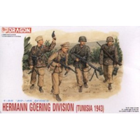 Dragon 1/35 Hermann Goering Division (Tunisia 1943) Plastic Model Kit DR6036