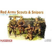 Dragon 1/35 Red Army Scouts & Snipers Plastic Model Kit