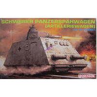 Dragon 1/35 Schwerer Panzerspähwagen (Artilleriewagen) (s.SP) Plastic Model Kit DR6073