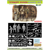 Dragon 1/35 "TOTENKOPF" Division (Budapest 1945) Plastic Model Kit DR6095