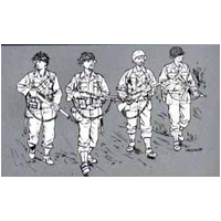 Dragon 1/35 US Infantry 2nd Armored Division Normandy 1944 Plastic Model Kit DR6120