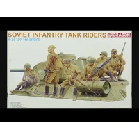 Dragon 1/35 Soviet Infantry Tank Riders Plastic Model Kit