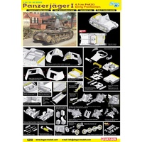 Dragon 1/35 Panzerjager I 4.7cm Early Plastic Model Kit 6258