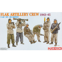 Dragon 1/35 Flak Artillery Crew (Winter 1943-45) Plastic Model Kit DR6275
