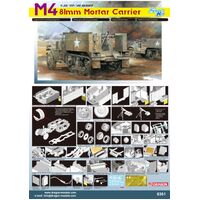 Dragon 1/35 M4 81mm Mortar Carrier Plastic Model Kit [6361]