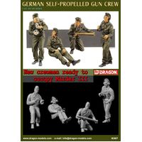 Dragon 1/35 German Self-Propelled Gun Crew Plastic Model Kit [6367]