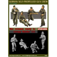 Dragon 1/35 German Self-Propelled Gun Crew Plastic Model Kit [6367]