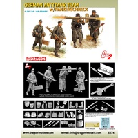 Dragon 1/35 German Antitank Team w/Panzerschreck Plastic Model Kit