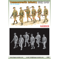 Dragon 1/35 Commonwealth Infantry (Italy 1943-44) [6380] Plastic Model Kit